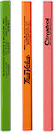 Fluorescent Finish Carpenter Pencils